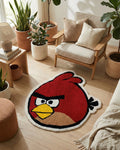 Red Angry Bird Rug
